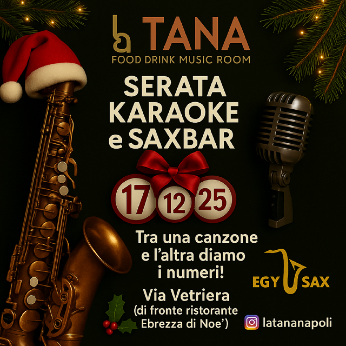 SERATA KARAOKE e SAXBAR