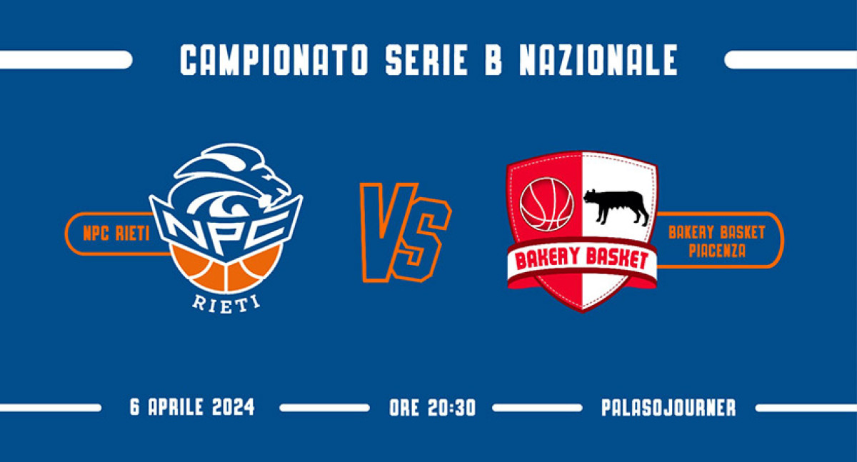 NPC RIETI VS BAKERY BASKET PIACENZA
