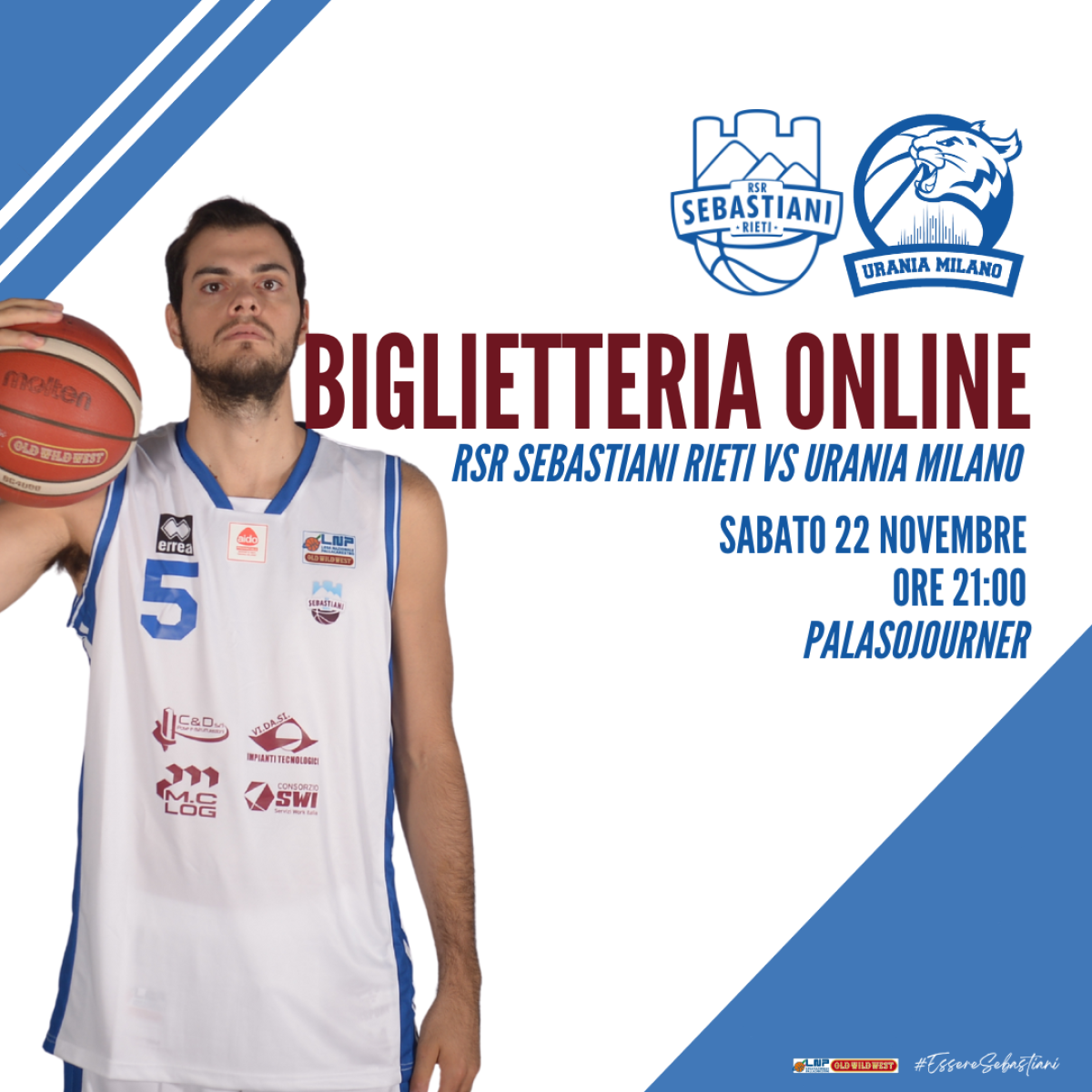 RSR SEBASTIANI RIETI vs URANIA B. MILANO