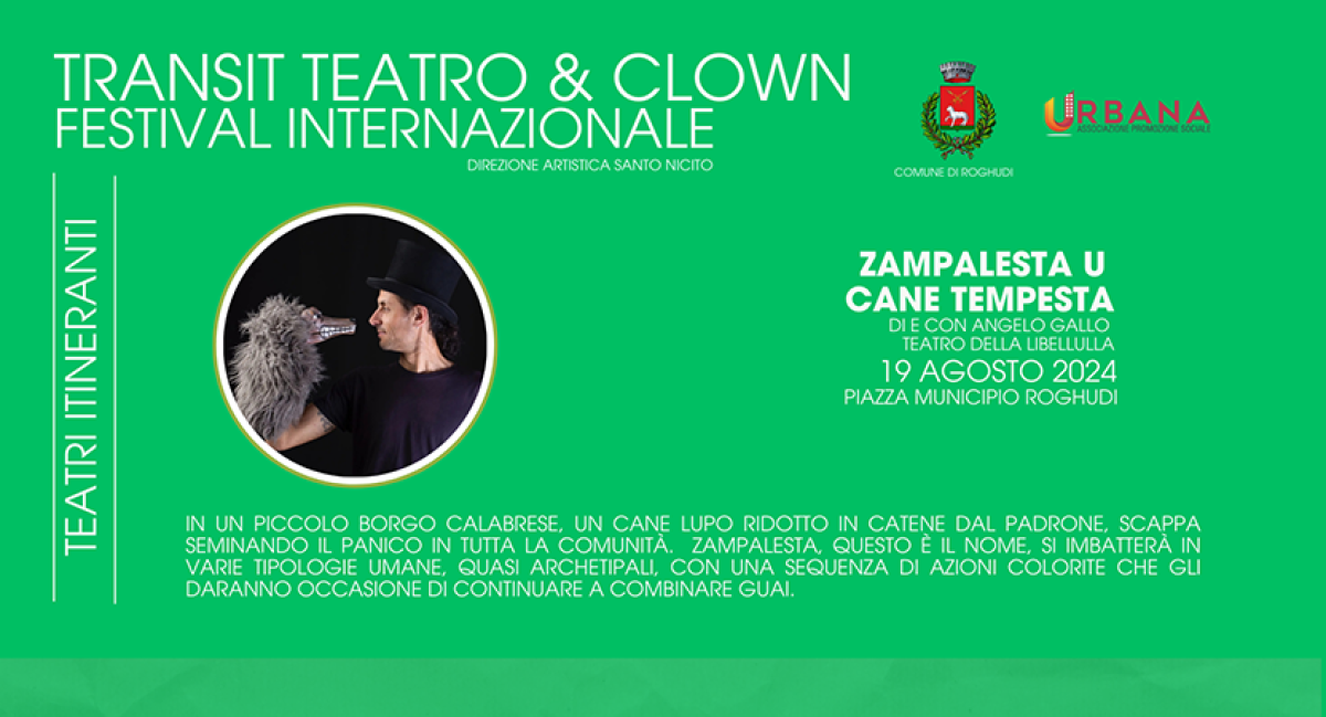 TRANSIT TEATRO & CLOWN | ZAMPALESTA U CANE TEMPESTA