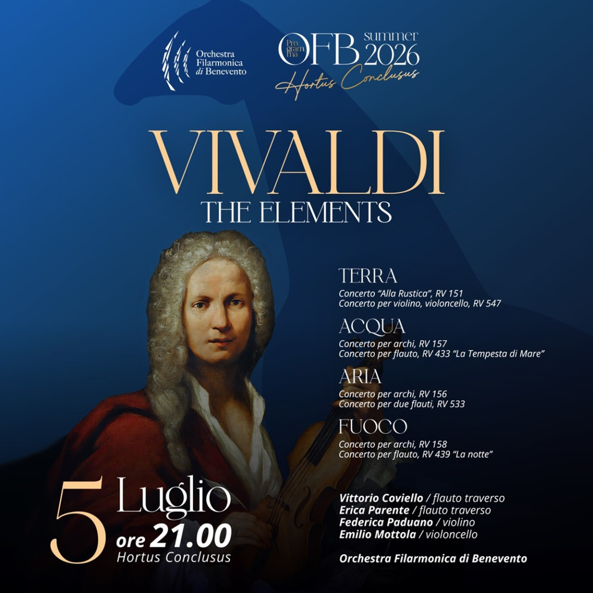 VIVALDI - THE ELEMENTS