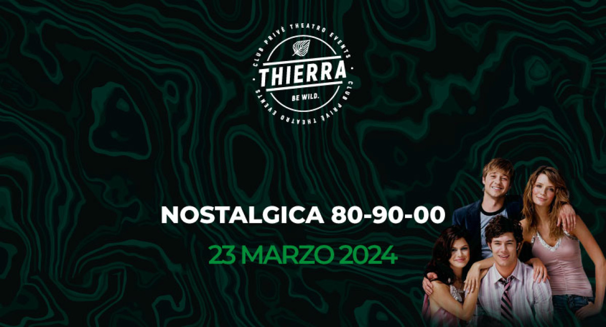 SAB 23 MAR | NOSTALGICA - 80/90/00