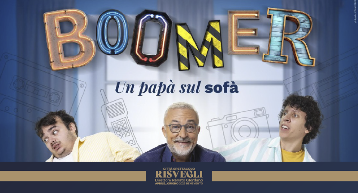 BOOMER Un papa' sul sofa'