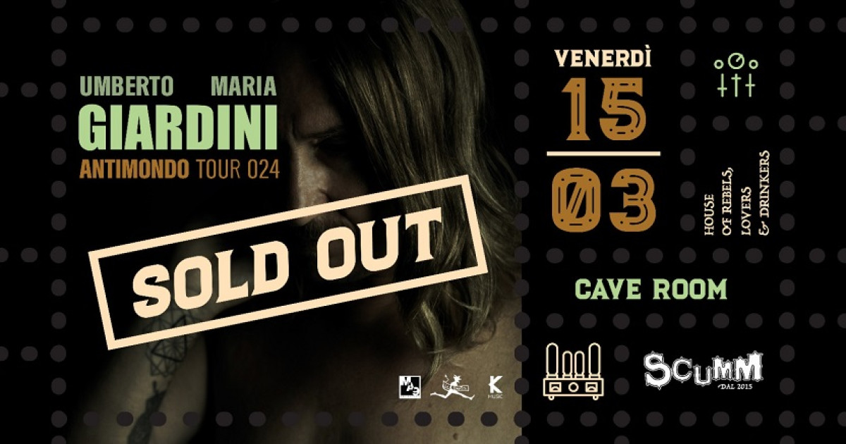 UMBERTO MARIA GIARDINI - ANTIMONDO TOUR 2024