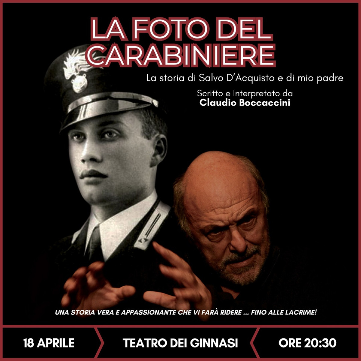 LA FOTO DEL CARABINIERE