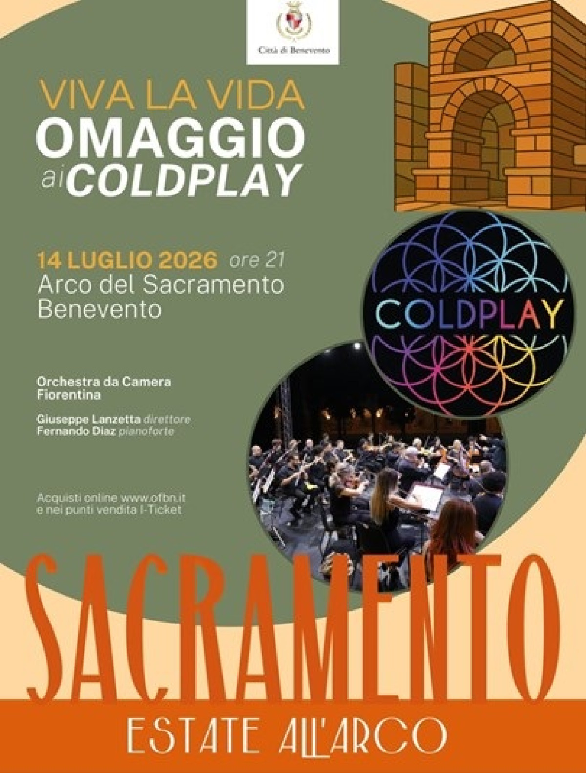 VIVA LA VIDA - Omaggio ai Coldplay