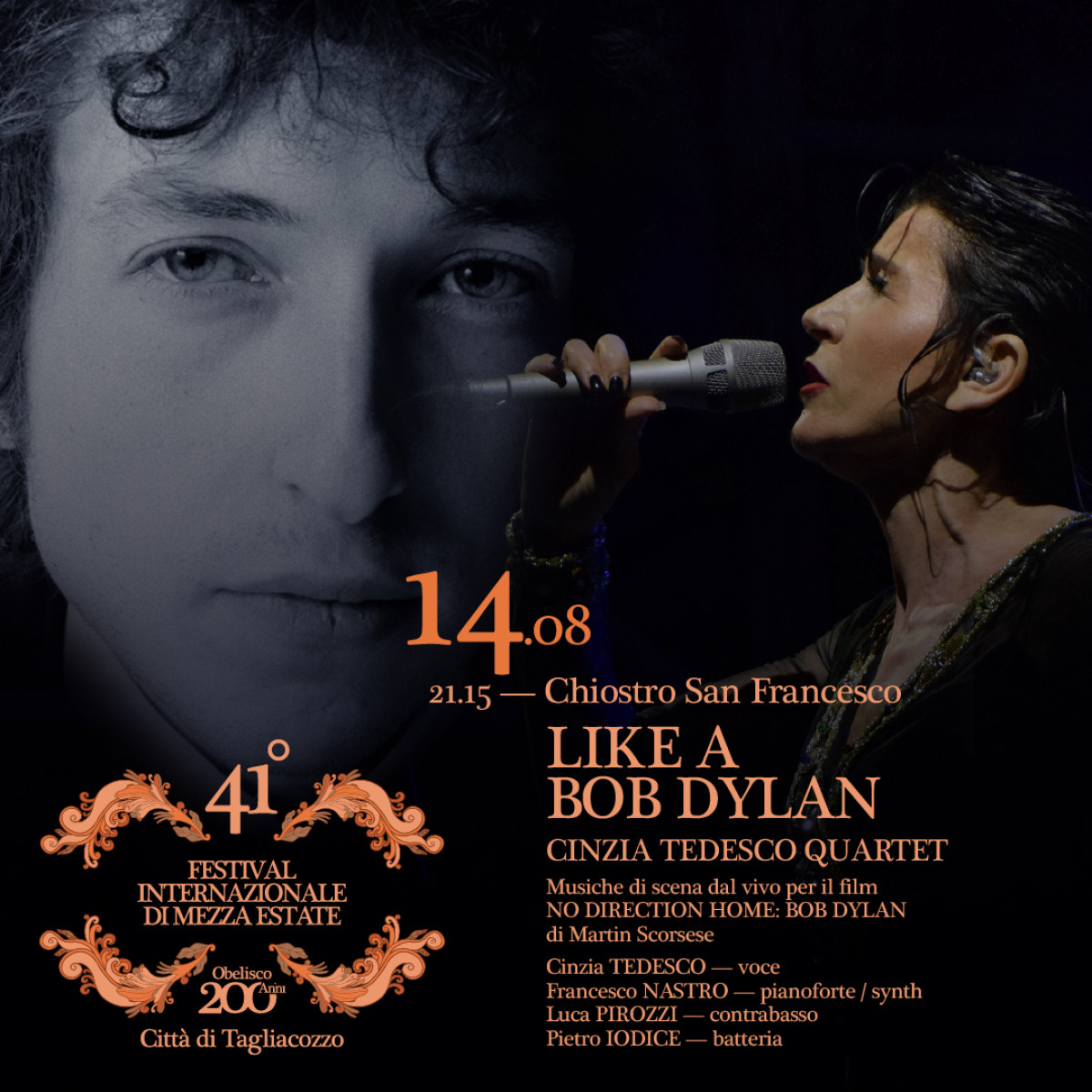 CINZIA TEDESCO QUARTET- Like a Bob Dylan