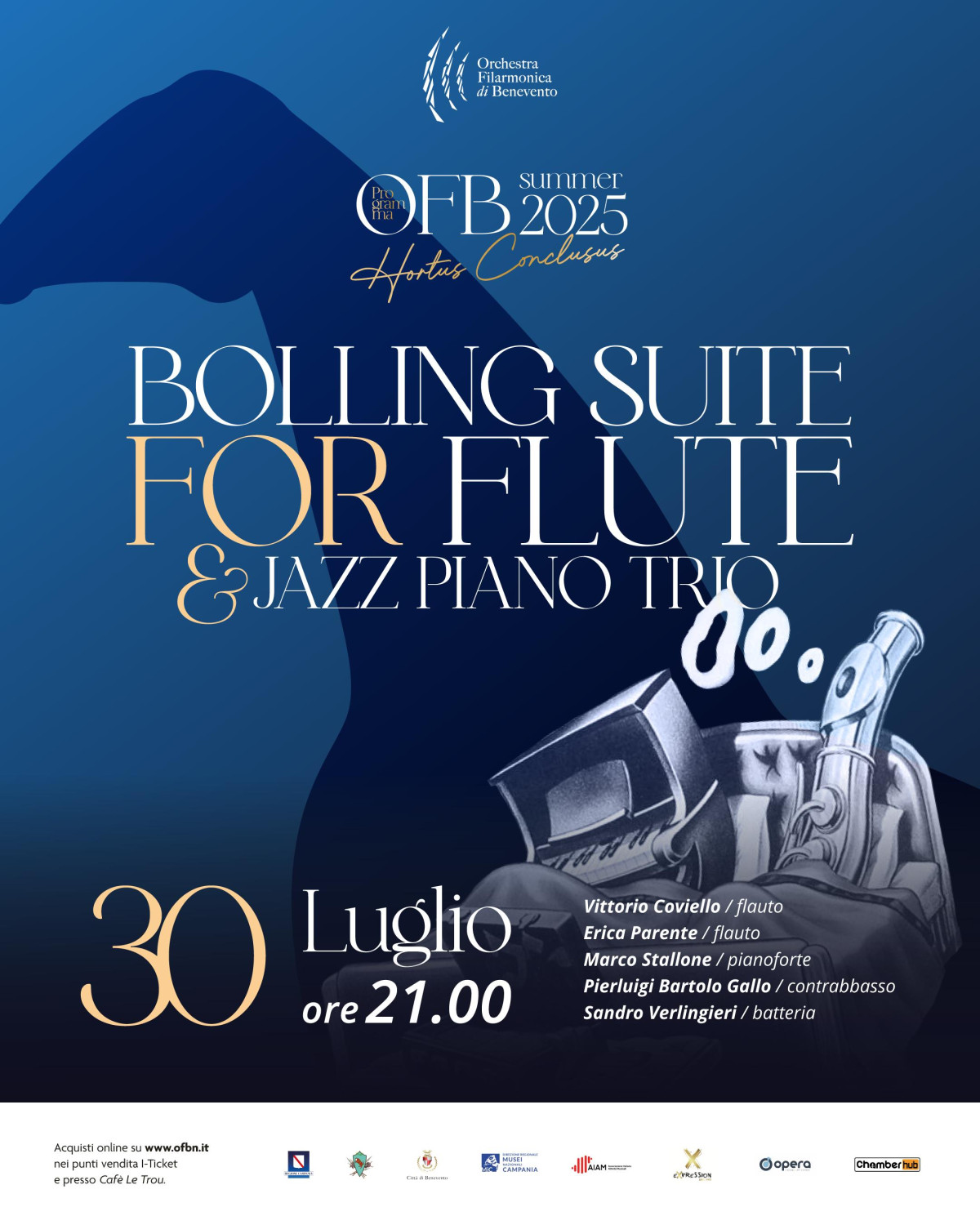 Bolling Suite for flute & Jazz PianoTrio