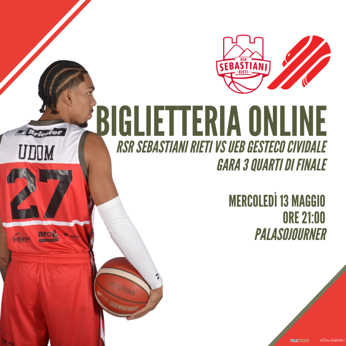 G3 QUARTI - Sebastiani vs Cividale