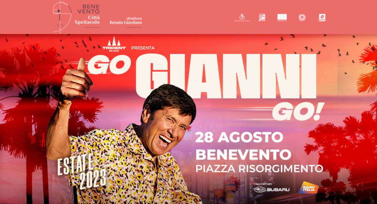 GIANNI MORANDI-GO GIANNI GO ESTATE 2023