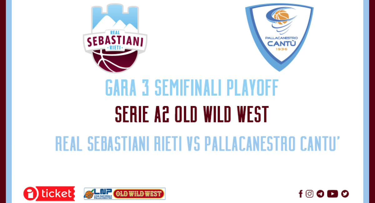 G3 SEMIFINALI RELA SEBASTIANI RIETI VS CANTU'