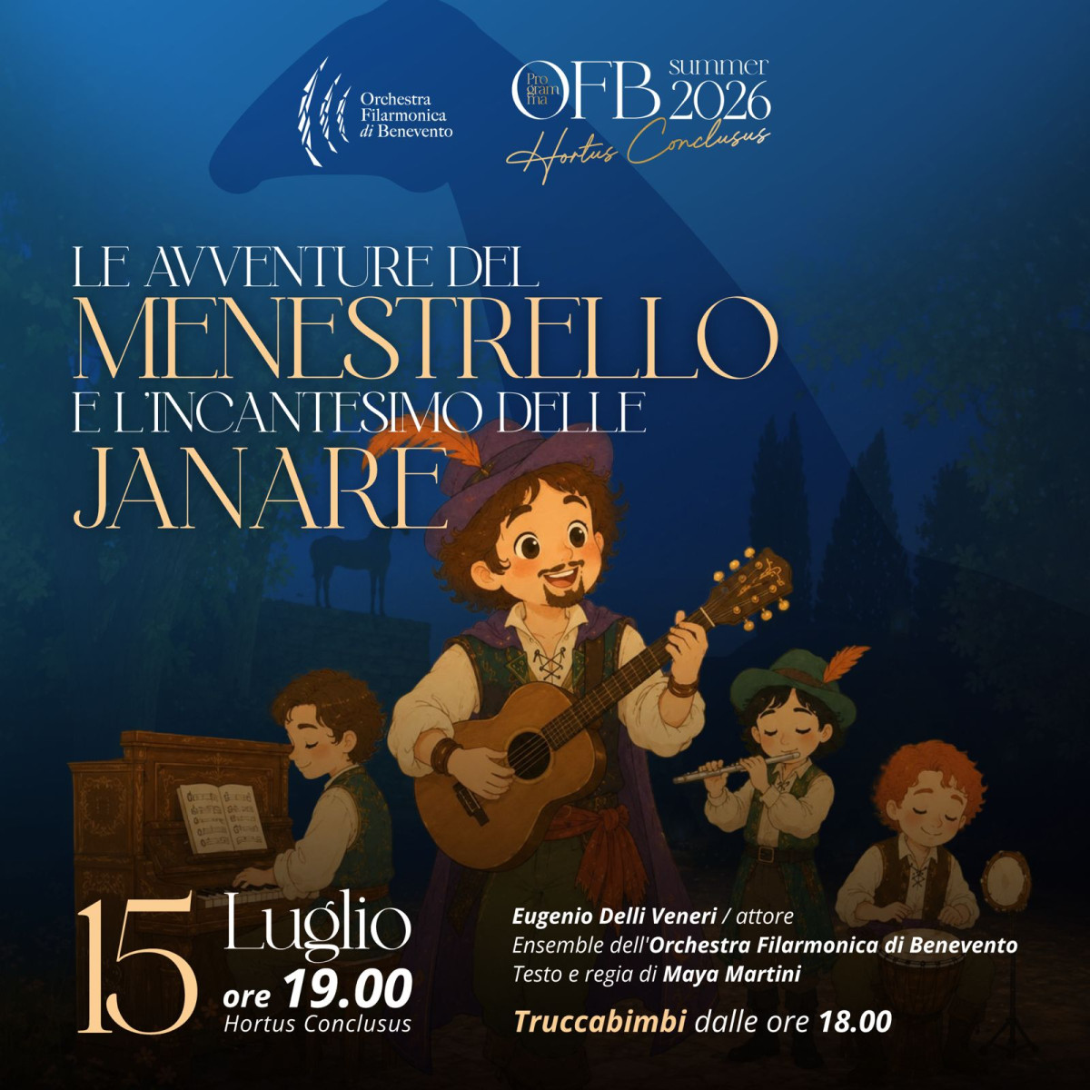 LE AVVENTURE DEL MENESTRELLO E L'INCANTESIMO DELLE JANARE