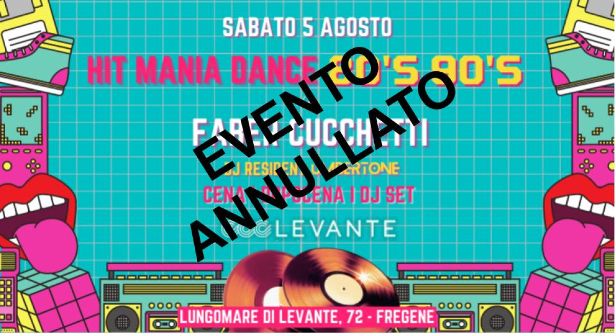 HIT MANIA DANCE 80's 90's by FABER CUCCHETTI