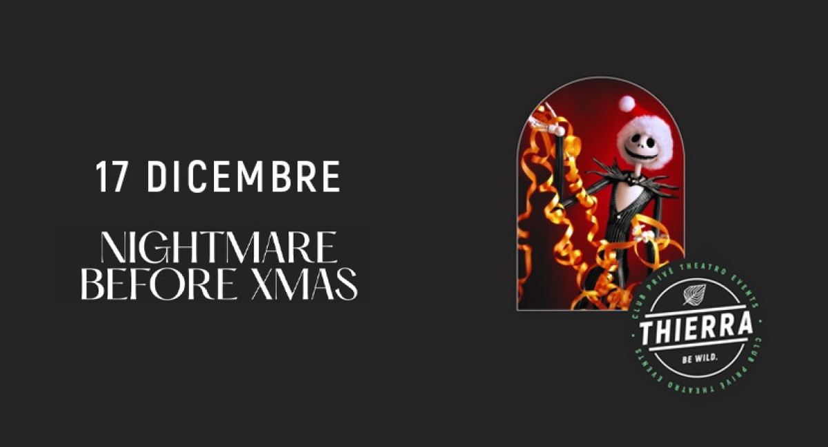 SAB 17 DIC | NIGHTMARE BEFORE CHRISTMAS
