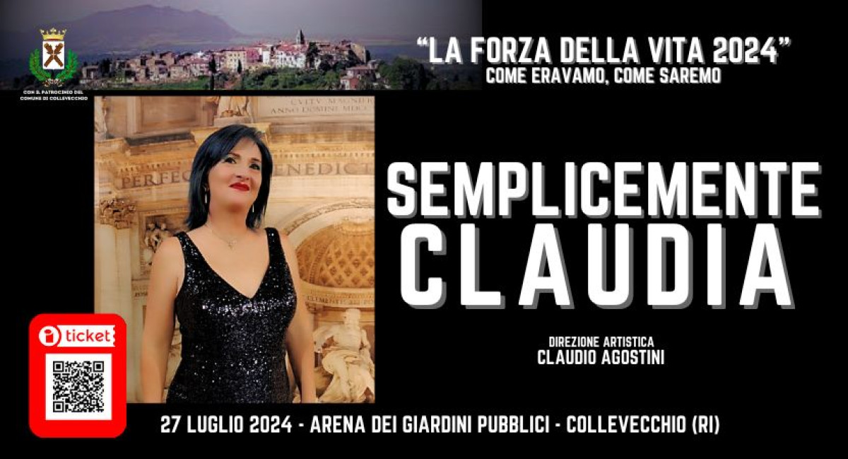 SEMPLICEMENTE CLAUDIA - annullato