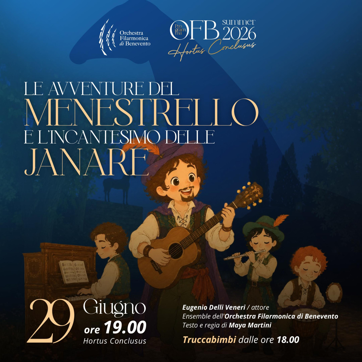 LE AVVENTURE DEL MENESTRELLO E L'INCANTESIMO DELLE JANARE