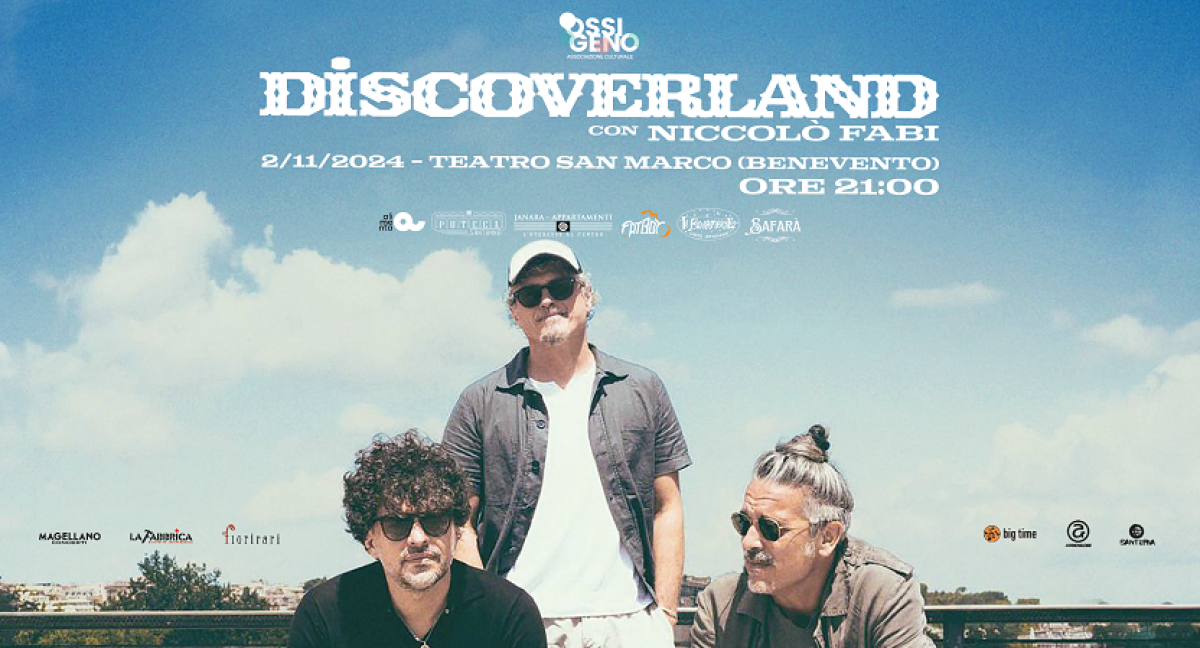 DISCOVERLAND con NICCOLO' FABI