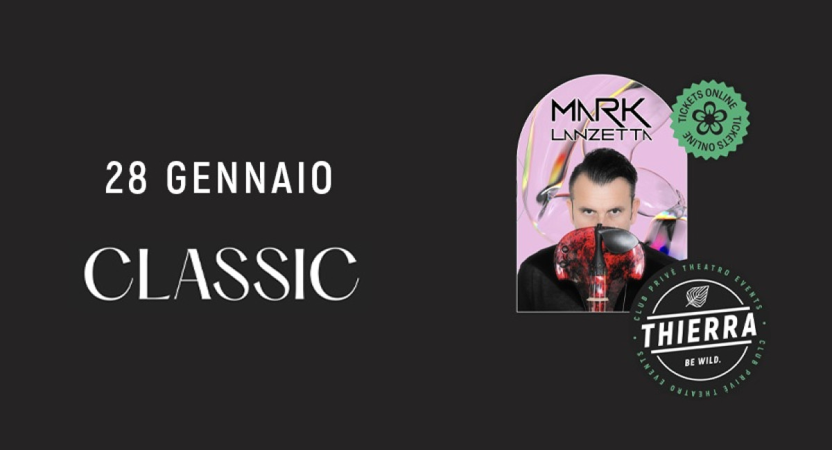 SAB 28 GEN |  CLASSIC con Mark Lanzetta