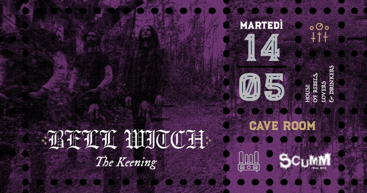 Bell Witch + The Keening live @Scumm