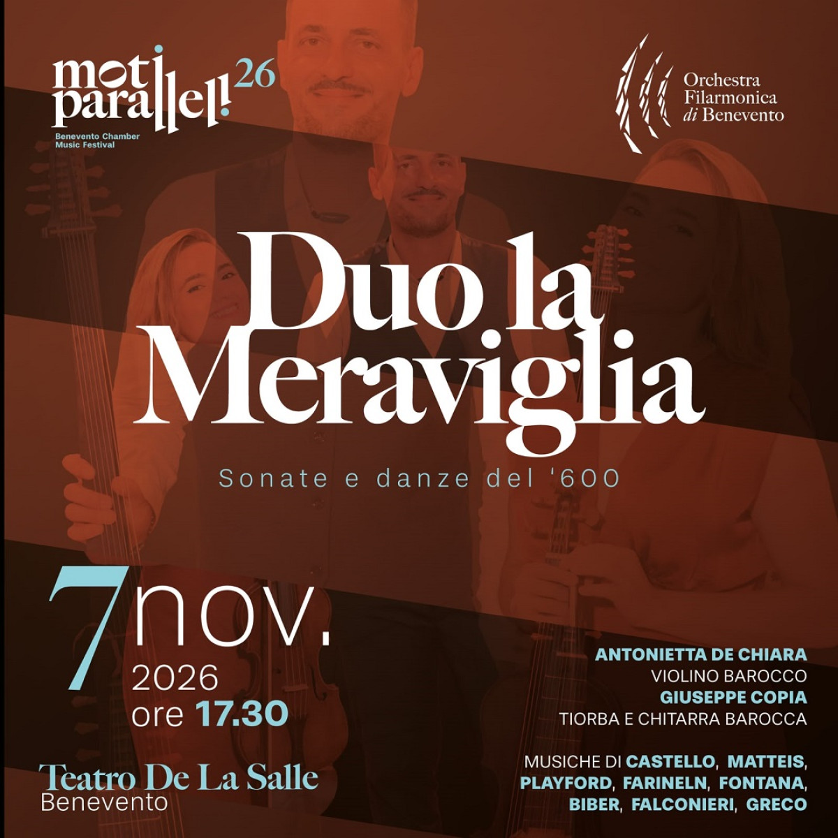 DUO LA MERAVIGLIA:Sonate e Danze del 600