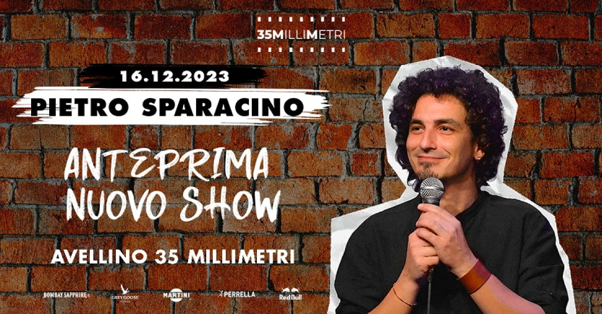 PIETRO SPARACINO NUOVO SHOW