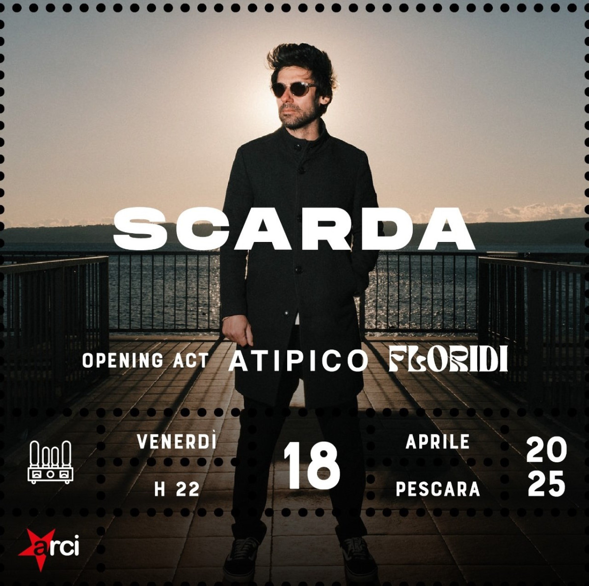 SCARDA opening act ATIPICO FLORIDI