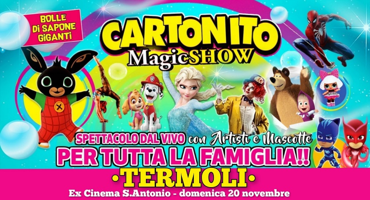 CARTONITO MAGIC SHOW | h11:00
