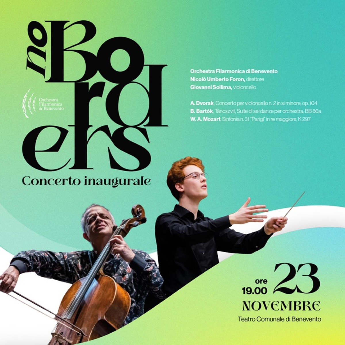 NO BORDERS - Concerto inaugurale