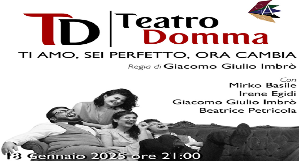 TI AMO, SEI PERFETTO, ORA CAMBIA