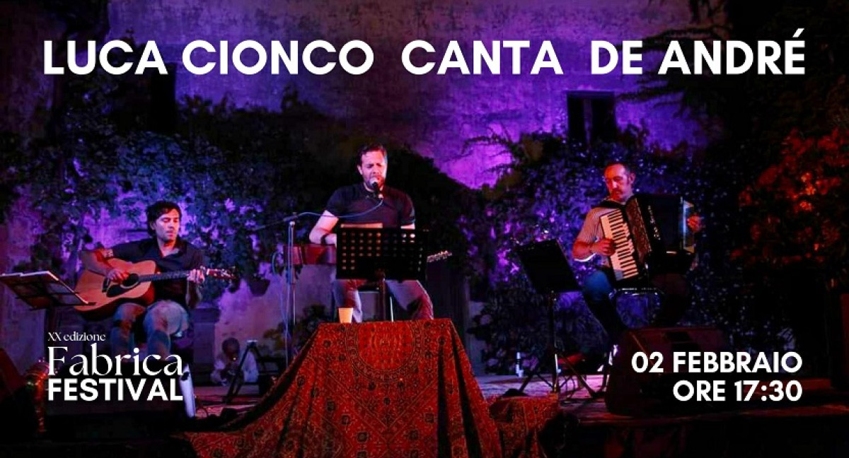LUCA CIONCO - Canta De Andre'