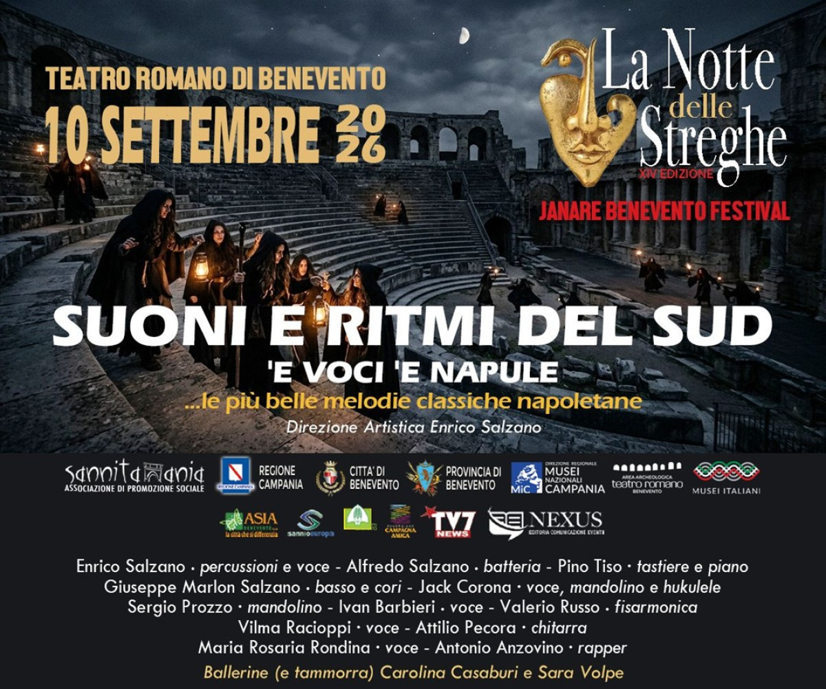 NOTTE DELLE STREGHE - SUONI, RITMI DEL SUD