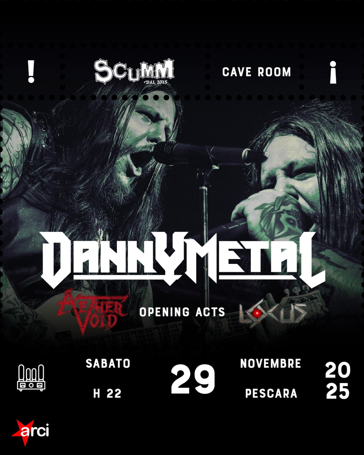 DANNY METAL @Scumm Cave Room