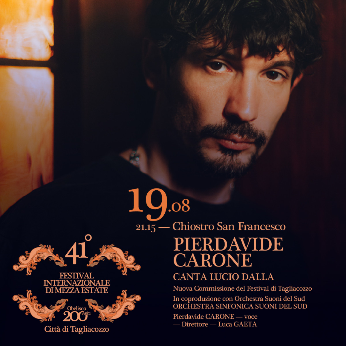 PIERDAVIDE CARONE canta LUCIO DALLA