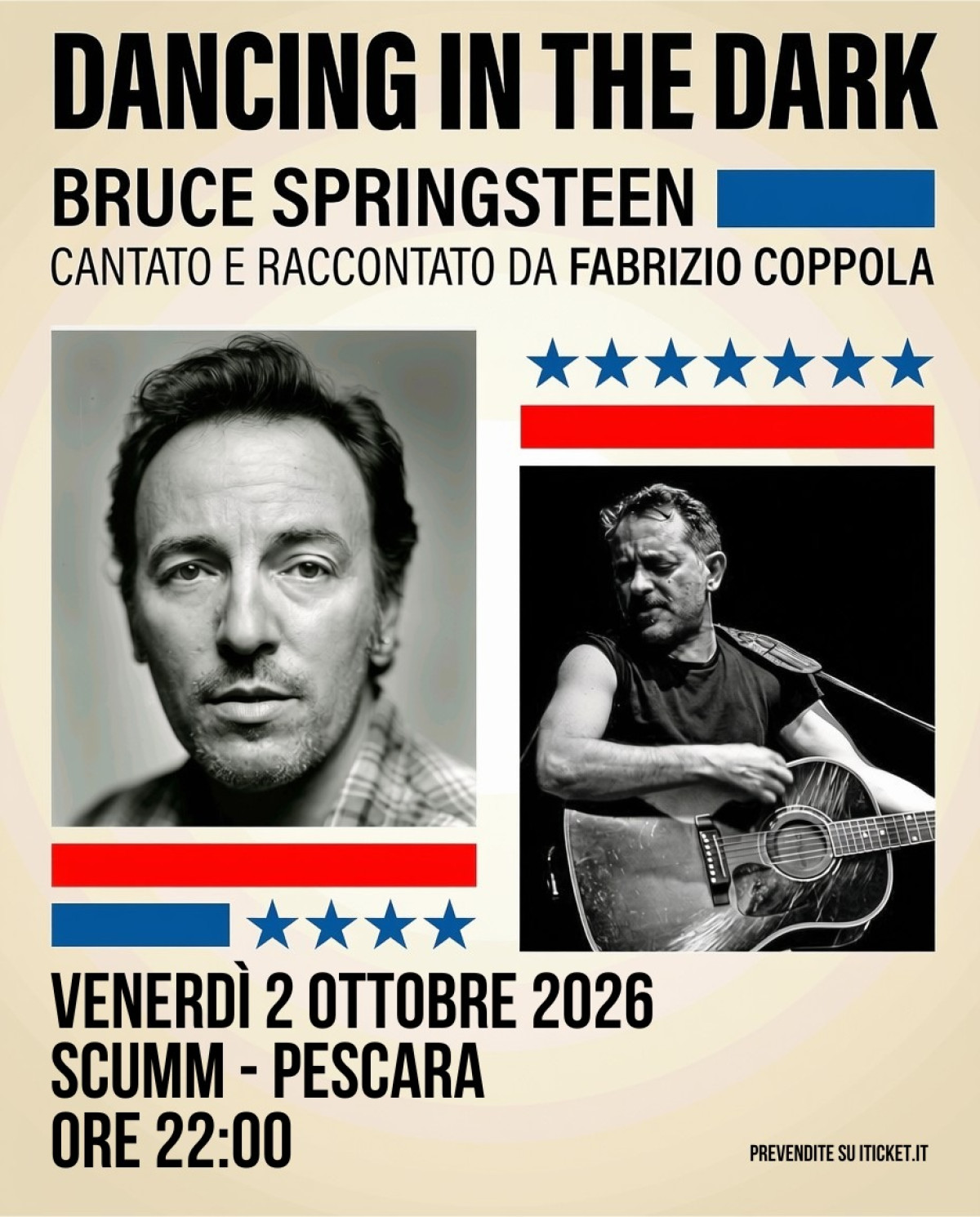DANCING IN THE DARK - Bruce Springsteen cantato e raccontato da Fabrizio Coppola