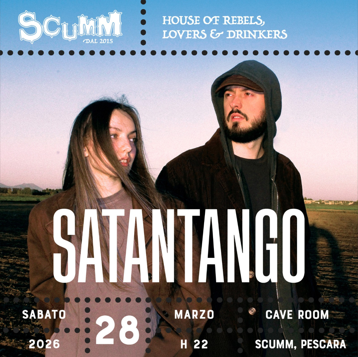 SATANTANGO live @Scumm Cave Room