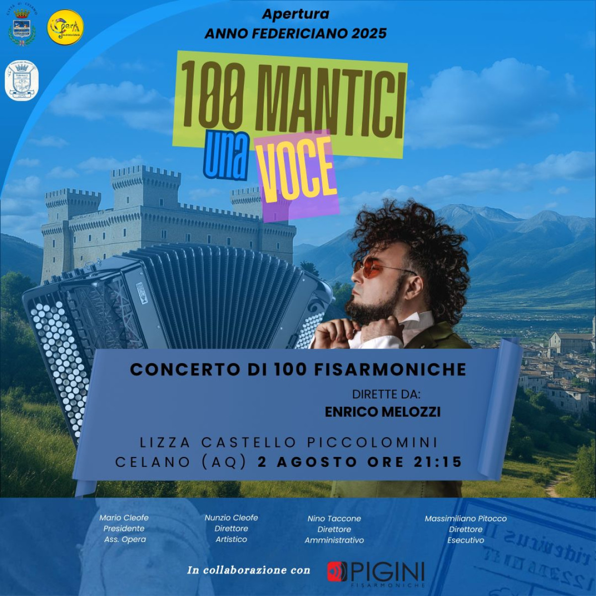 100 MANTICI, UNA VOCE