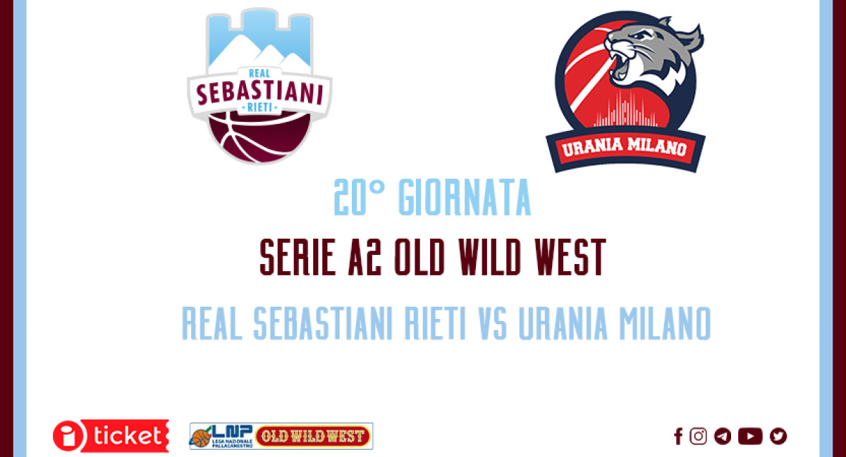 REAL SEBASTIANI RIETI VS MILANO