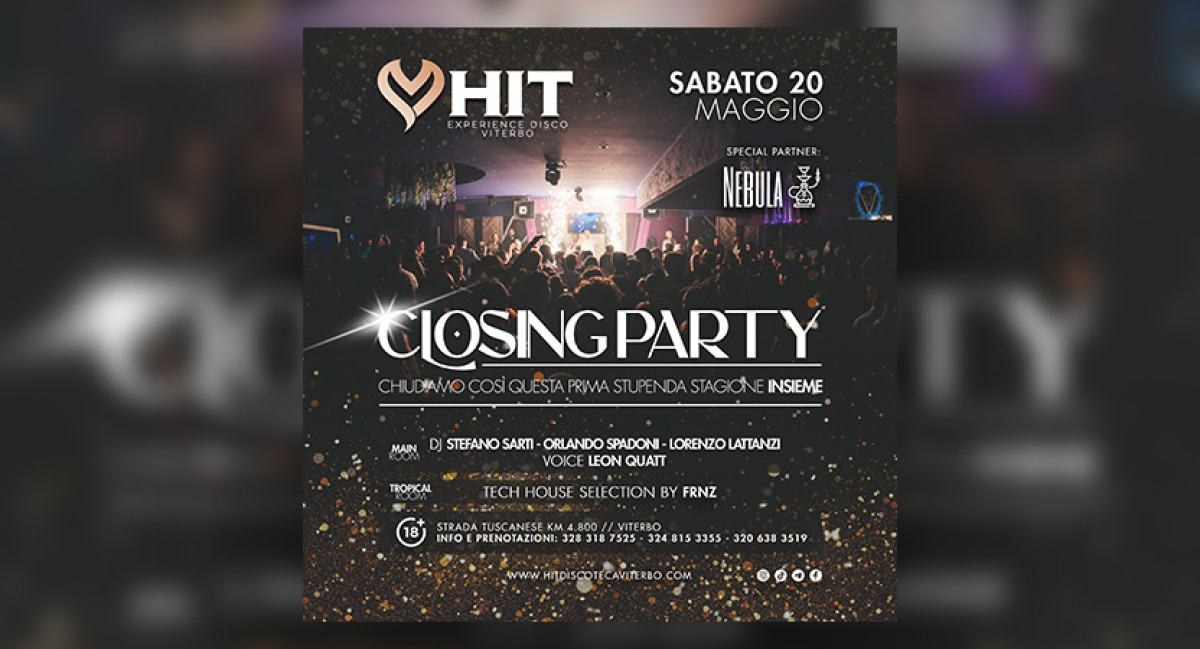 CLOSING PARTY