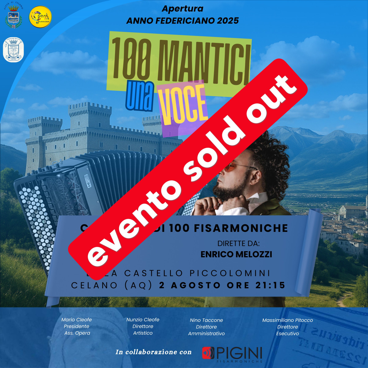 100 MANTICI, UNA VOCE