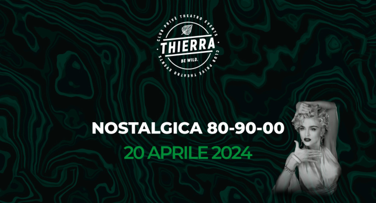 SAB 20 APR | NOSTALGICA - 80/90/00