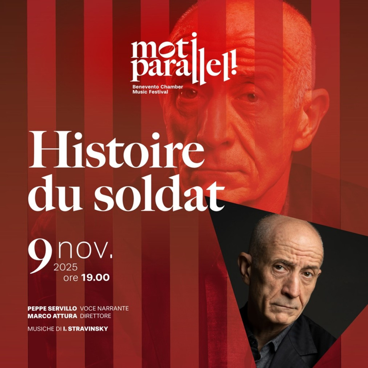 HISTOIRE DU SOLDAT: Peppe Servillo