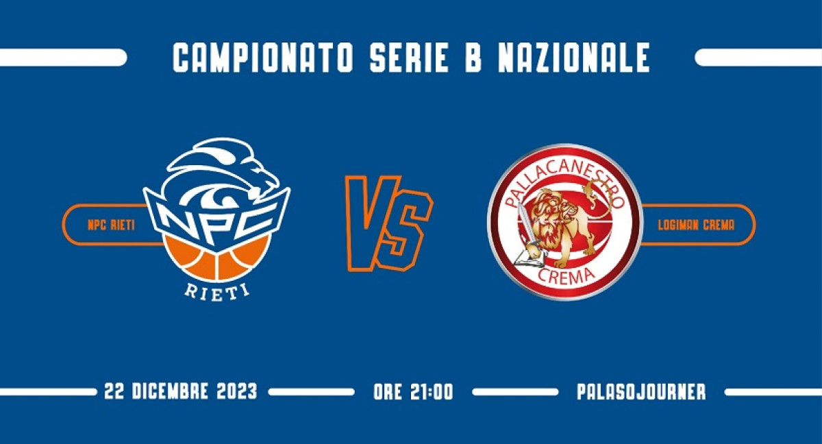 NPC RIETI VS PALL.CREMA