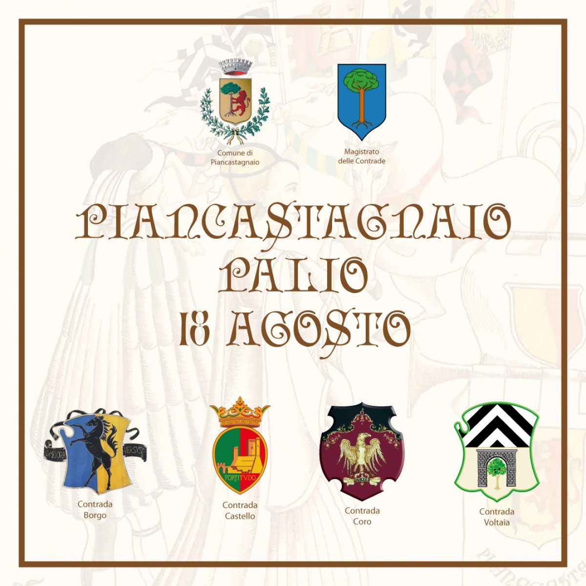 PALIO DI PIANCASTAGNAIO 2026