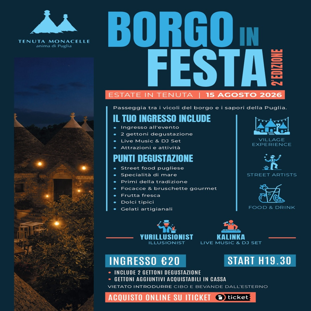 BORGO IN FESTA – FERRAGOSTO TRA I TRULLI
