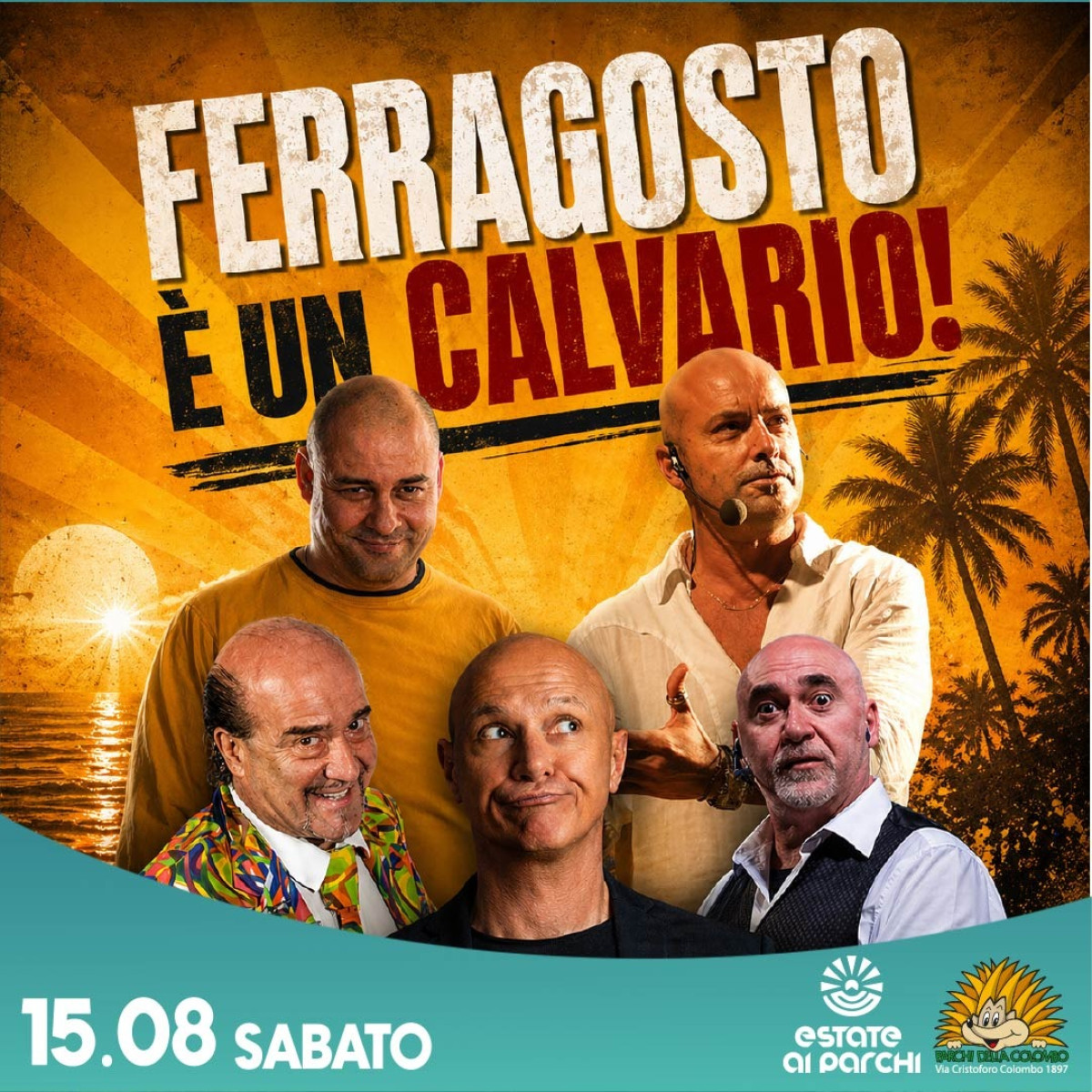 FERRAGOSTO E' UN CALVARIO