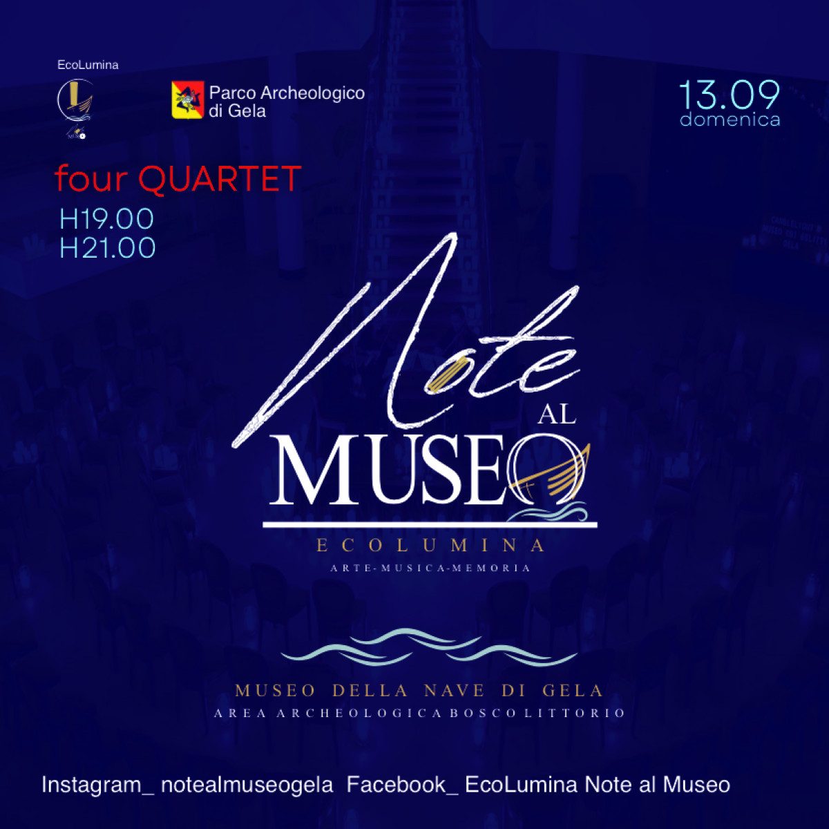 ECO LUMINA - NOTE AL MUSEO _ FOUR QUARTET | SECONDO TURNO