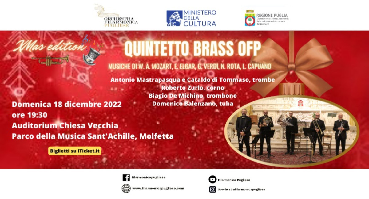 QUINTETTO BRASS OFP Xmas edition