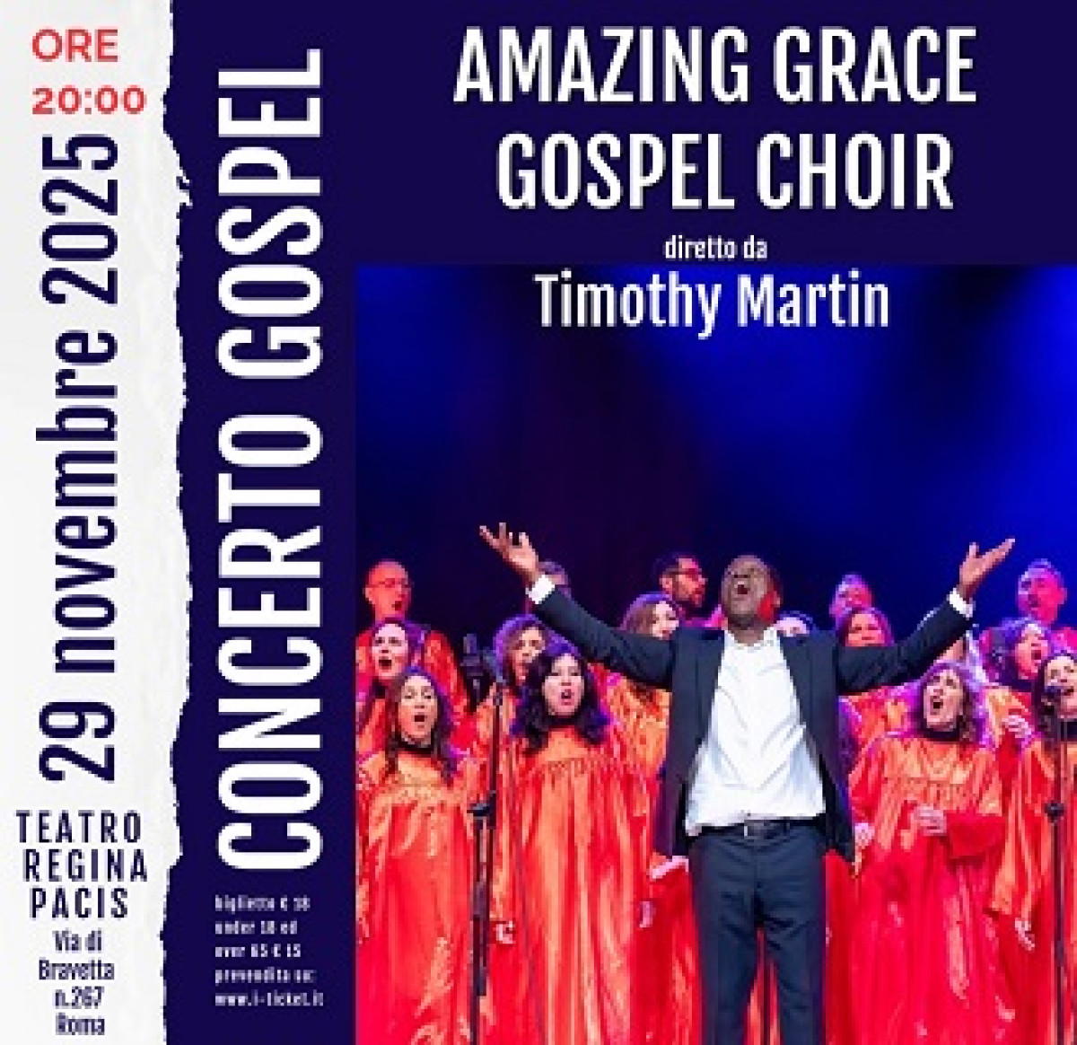 AMAZING GRACE GOSPEL CHOIR - CONCERTO GOSPEL