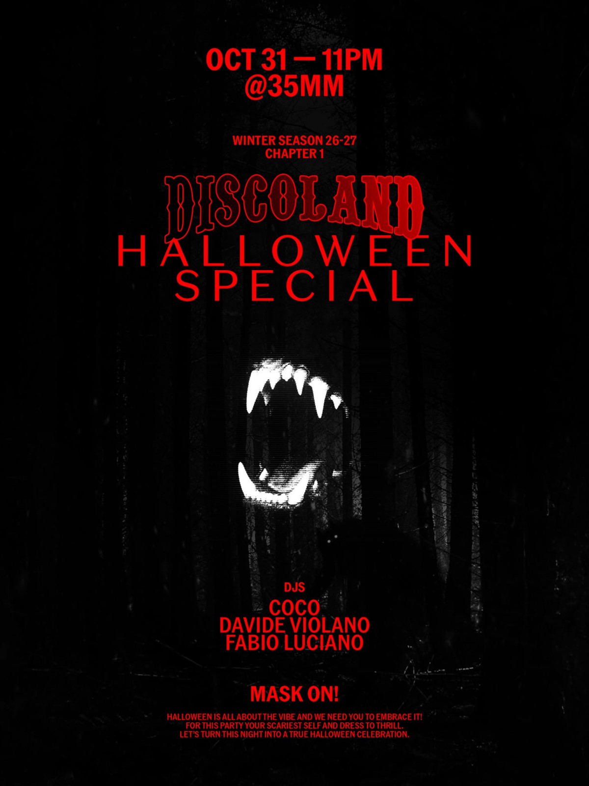 DISCOLAND HALLOWEEN EDITION