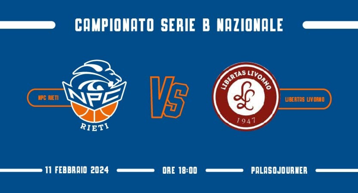 NPC RIETI VS LIBERTAS LIVORNO 1947